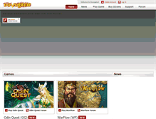 Tablet Screenshot of dovogame.com